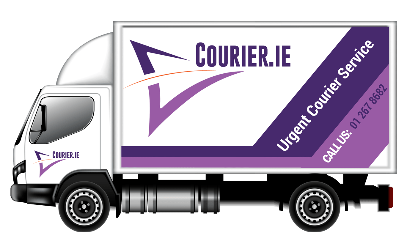 Courier Service - Small Truck Parcel Delivery left